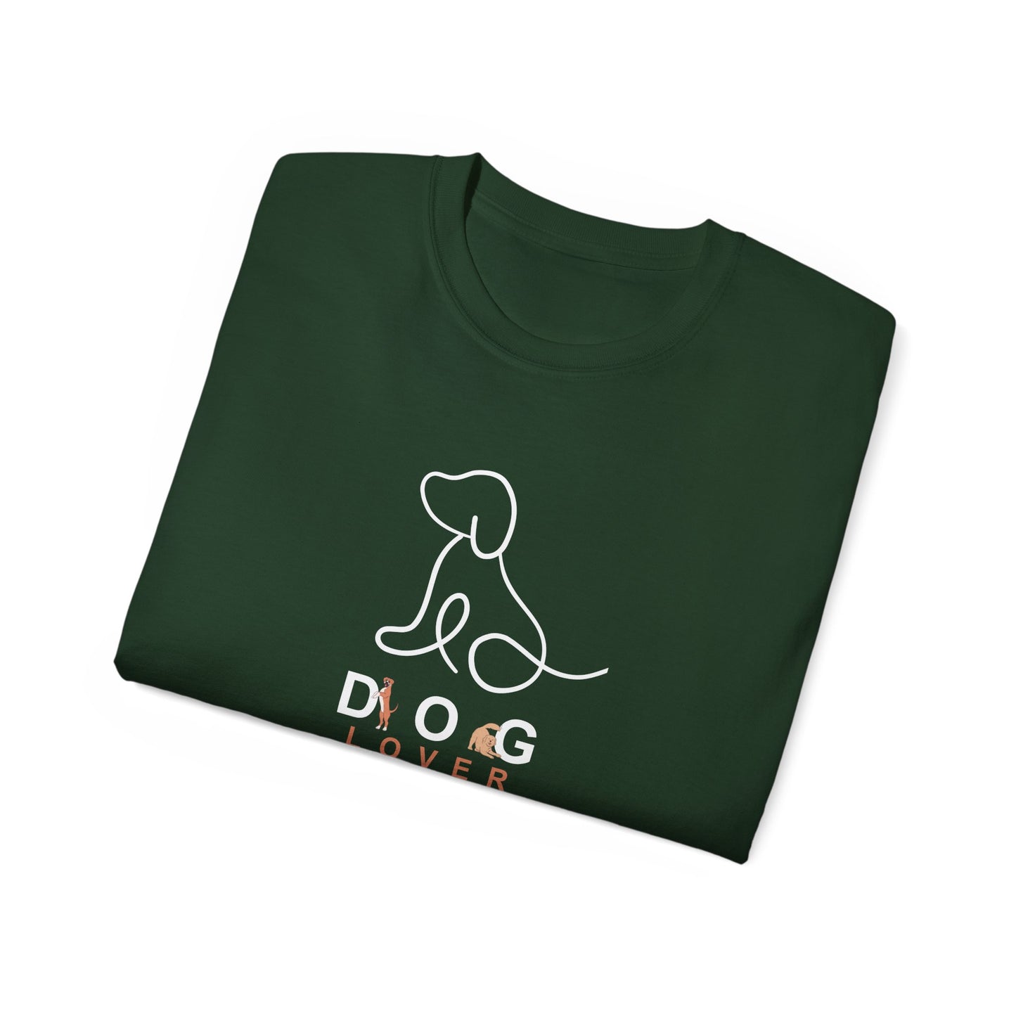Dog Lovers Printed T-Shirt – Show Your Pup Passion in Style!