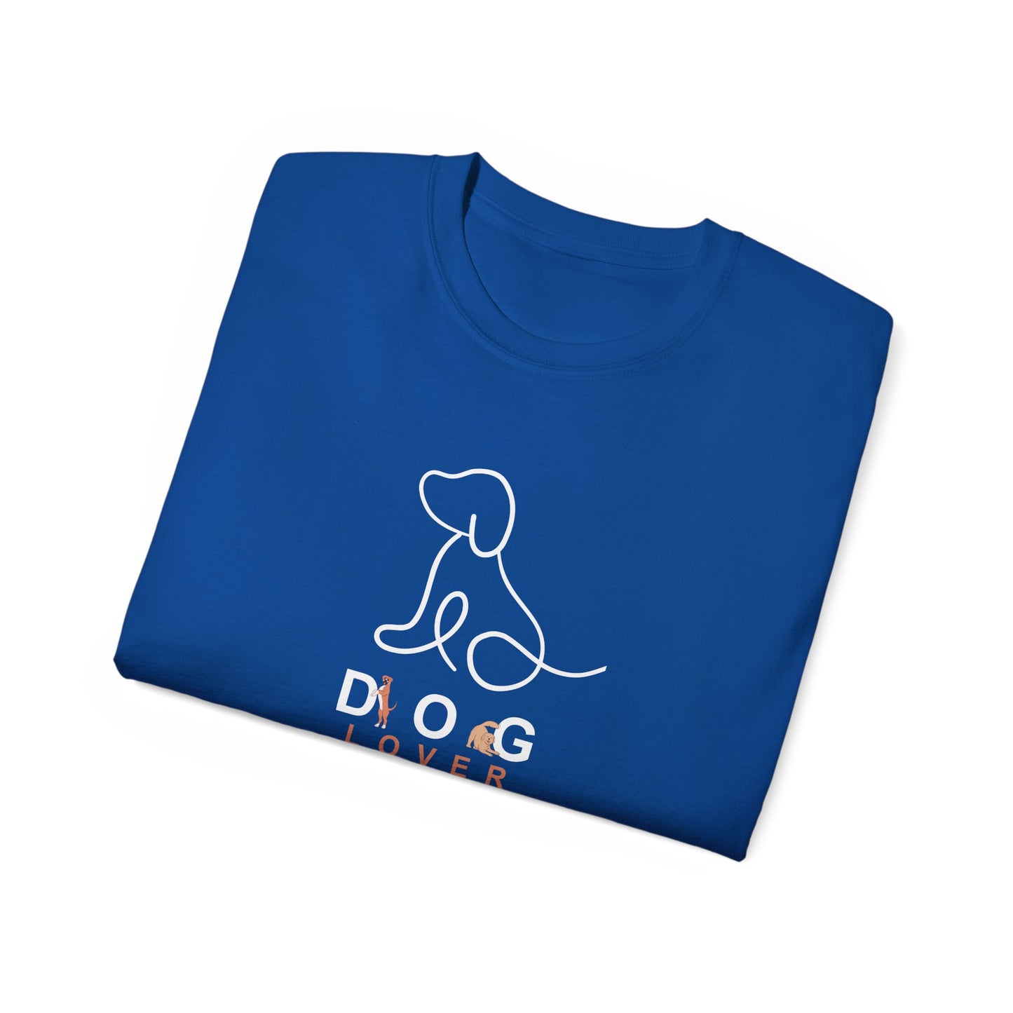 Dog Lovers Printed T-Shirt – Show Your Pup Passion in Style!