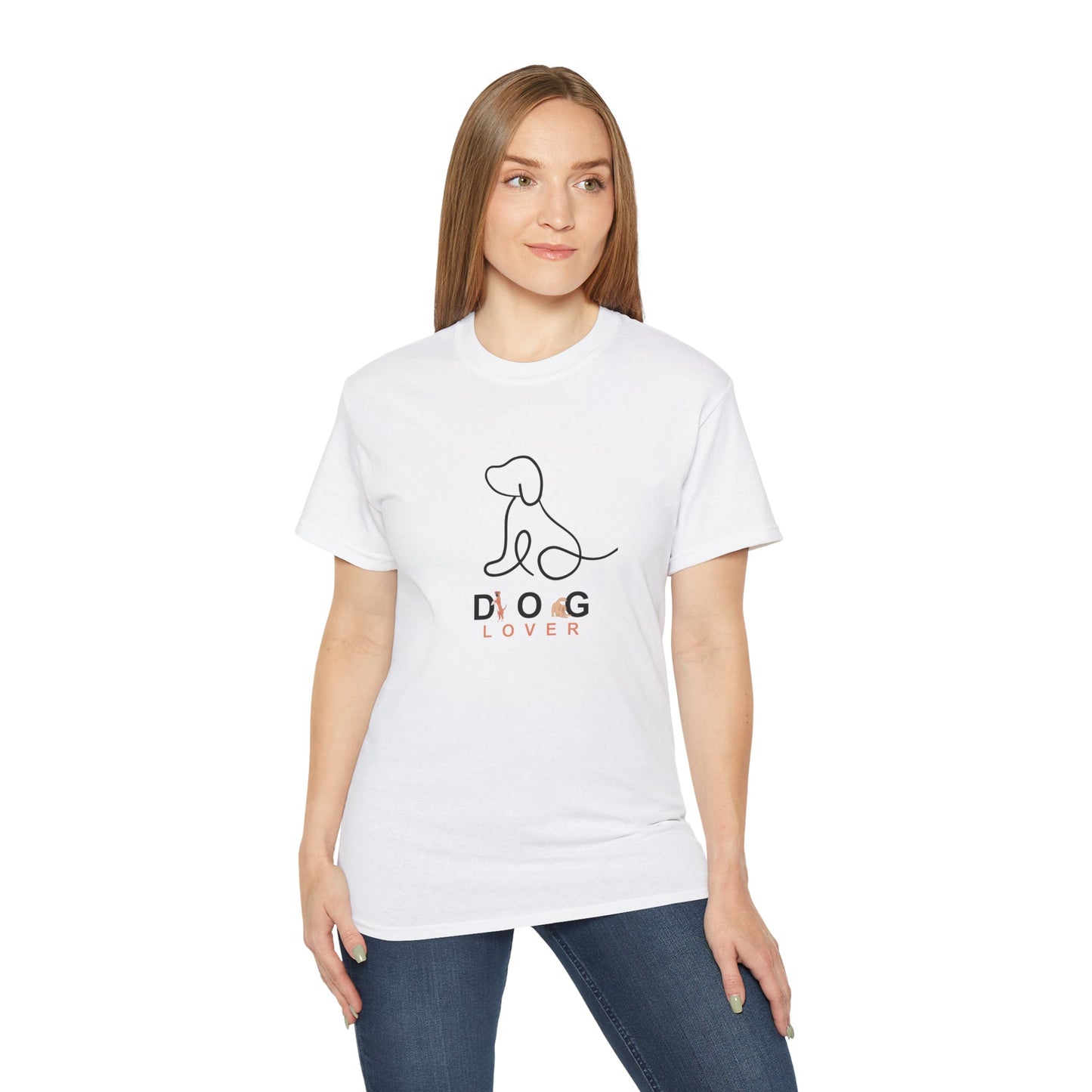 Dog Lovers Printed T-Shirt – Show Your Pup Passion in Style!