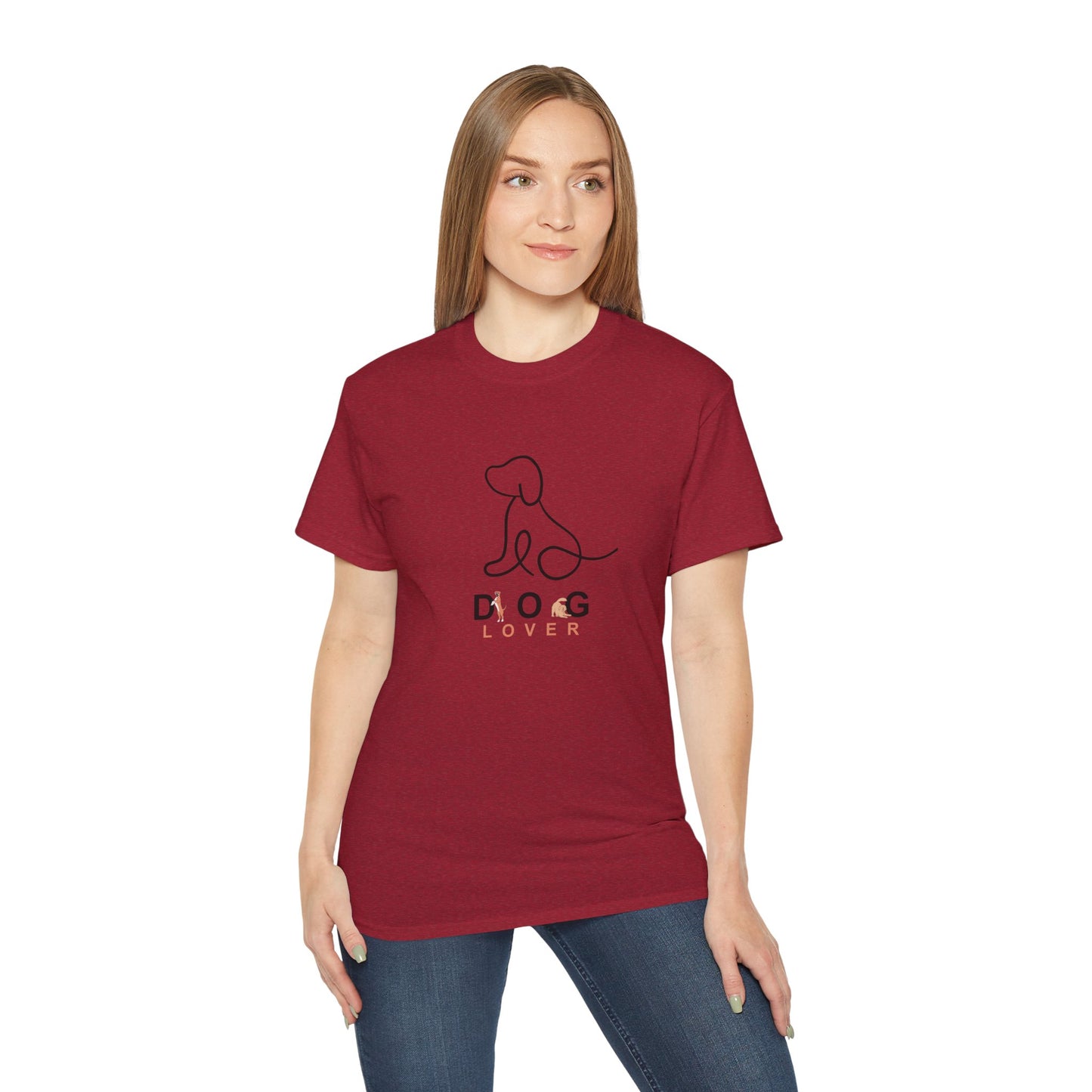 Dog Lovers Printed T-Shirt – Show Your Pup Passion in Style!