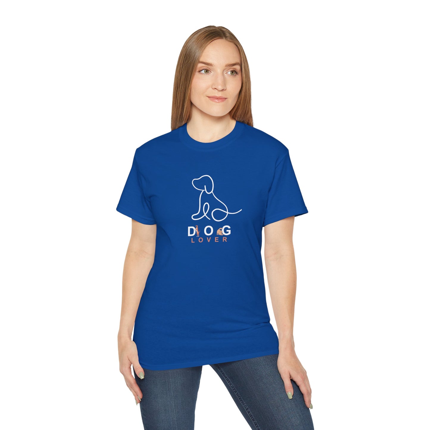 Dog Lovers Printed T-Shirt – Show Your Pup Passion in Style!