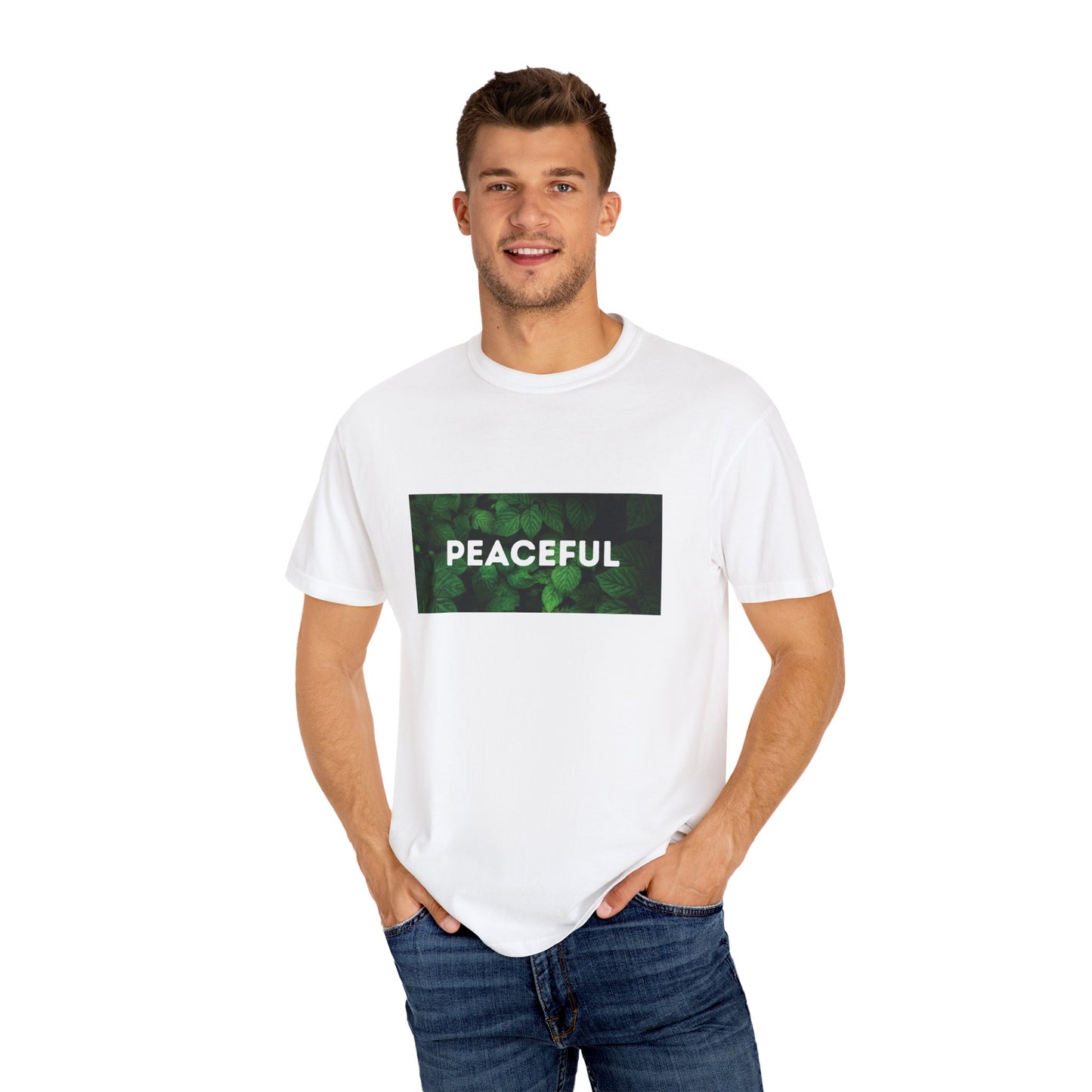 Peaceful Printed T-Shirt – Embrace Calm in Style