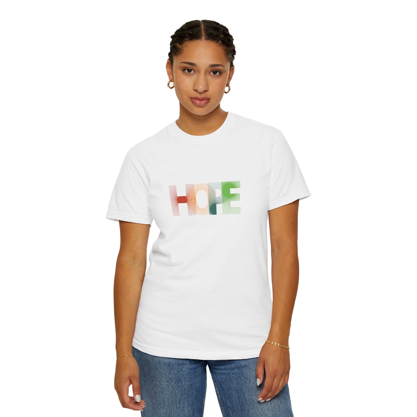 "HOPE" Printed T-Shirt – Inspiring Comfort & Style
