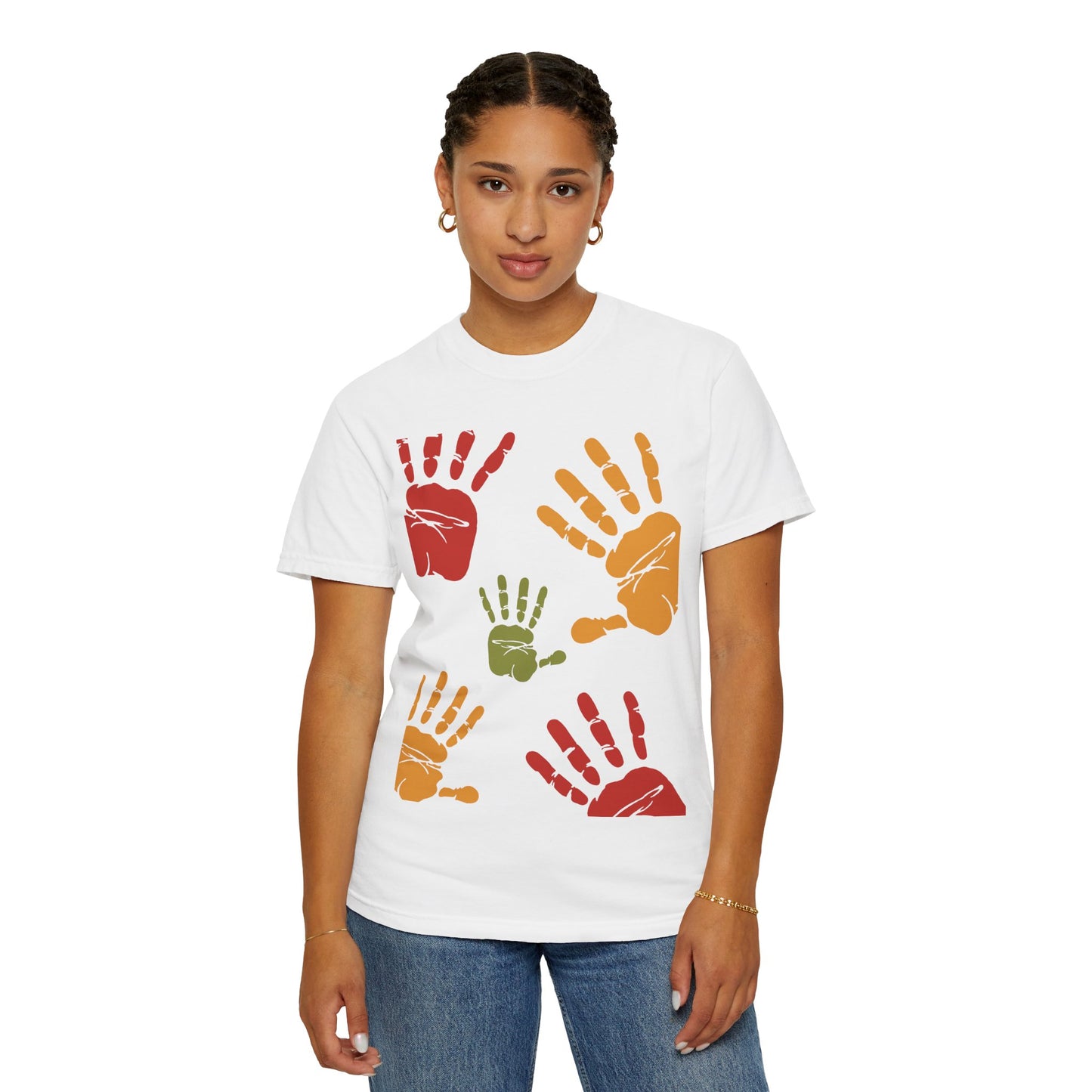 Happy Colorful Hands – Vibrant Art for Every Heart
