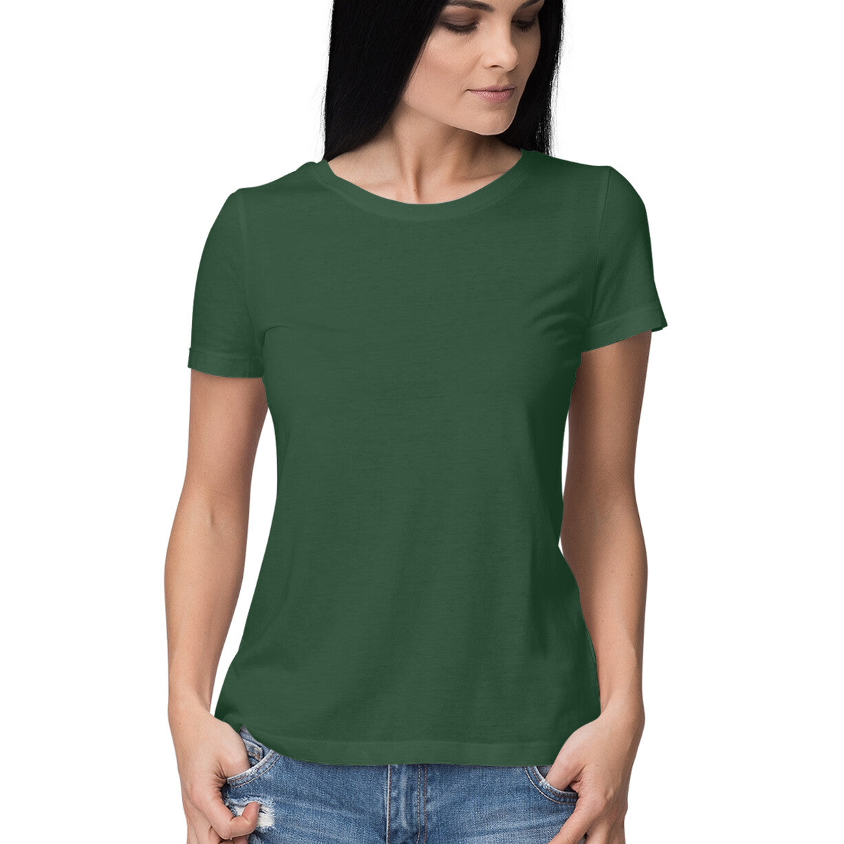 Women's Plain T-Shirt – Effortless Style & Everyday Comfort