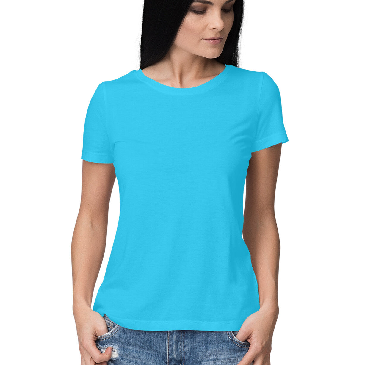 Women's Plain T-Shirt – Effortless Style & Everyday Comfort