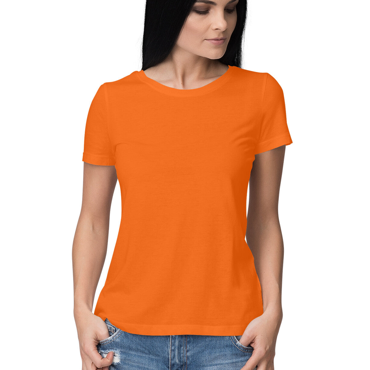 Women's Plain T-Shirt – Effortless Style & Everyday Comfort