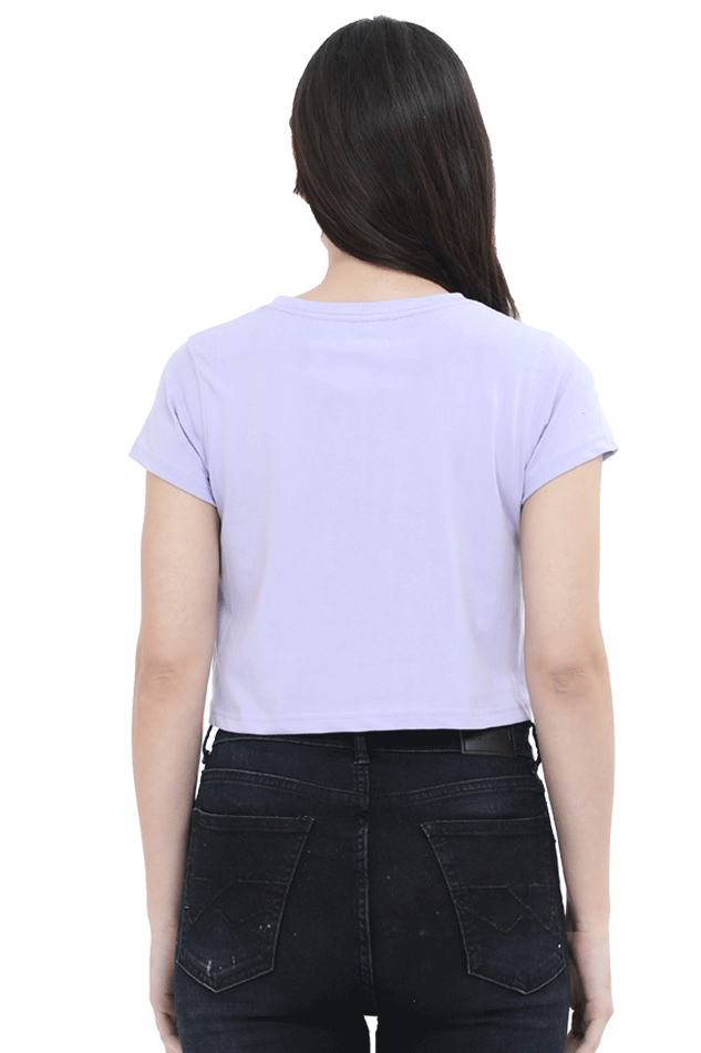 Forever Grateful Printed Crop Top – Trendy & Comfortable Women’s T-Shirt