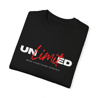 Unlimited Graphic Printed T-Shirt - Make Everthing Possible