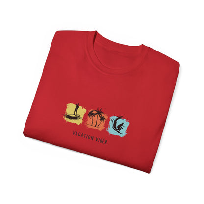 Vacation Vibes Printed T-Shirt – Summer Style for Every Adventure
