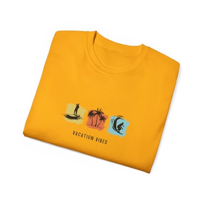 Vacation Vibes Printed T-Shirt – Summer Style for Every Adventure