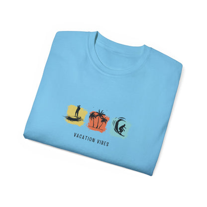 Vacation Vibes Printed T-Shirt – Summer Style for Every Adventure