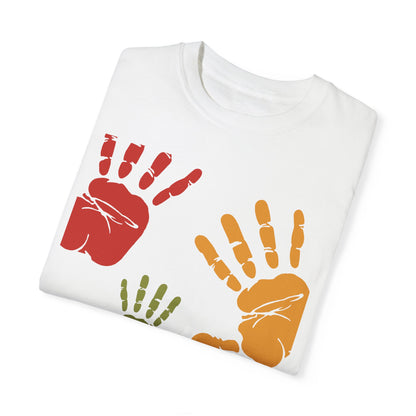 Happy Colorful Hands – Vibrant Art for Every Heart