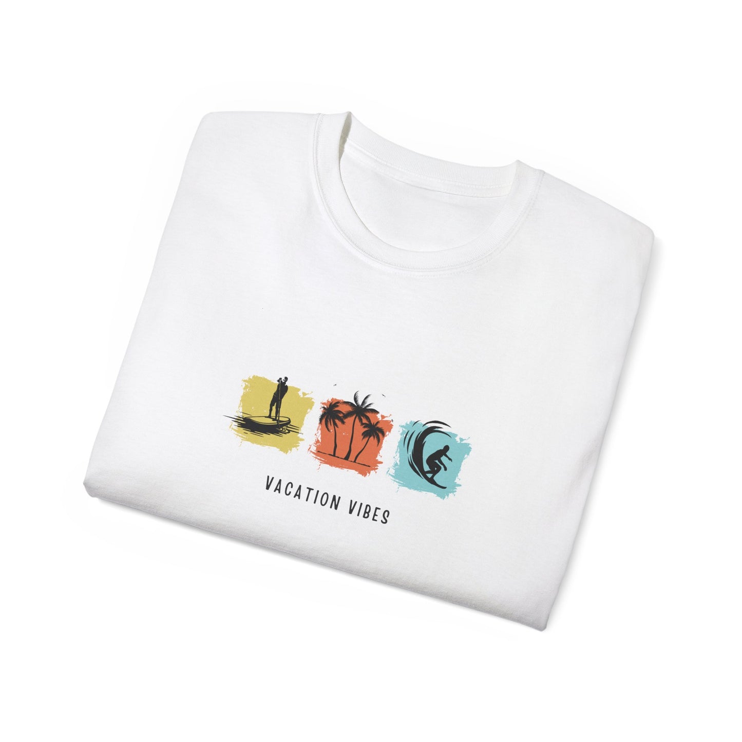 Vacation Vibes Printed T-Shirt – Summer Style for Every Adventure
