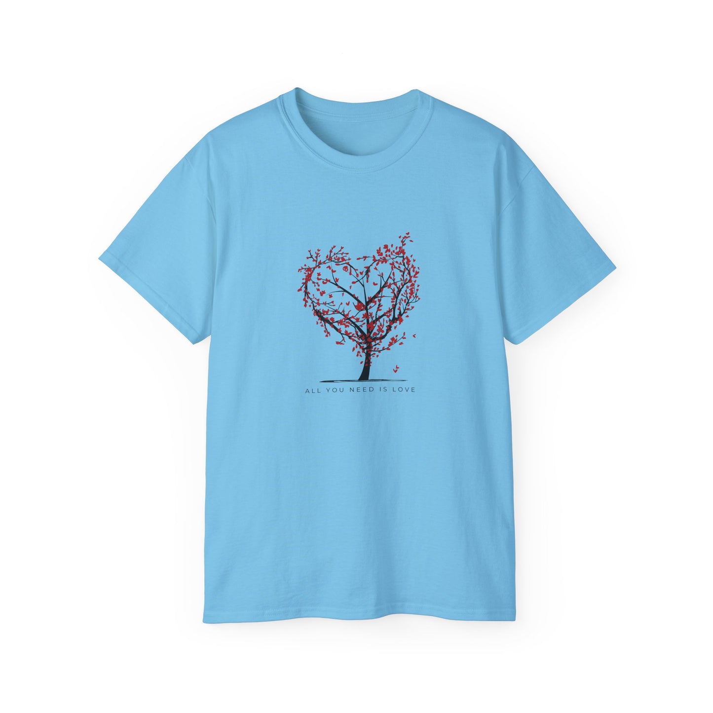 All You Need is Love Printed T-Shirt – Comfortable, Trendy & Positive Vibes
