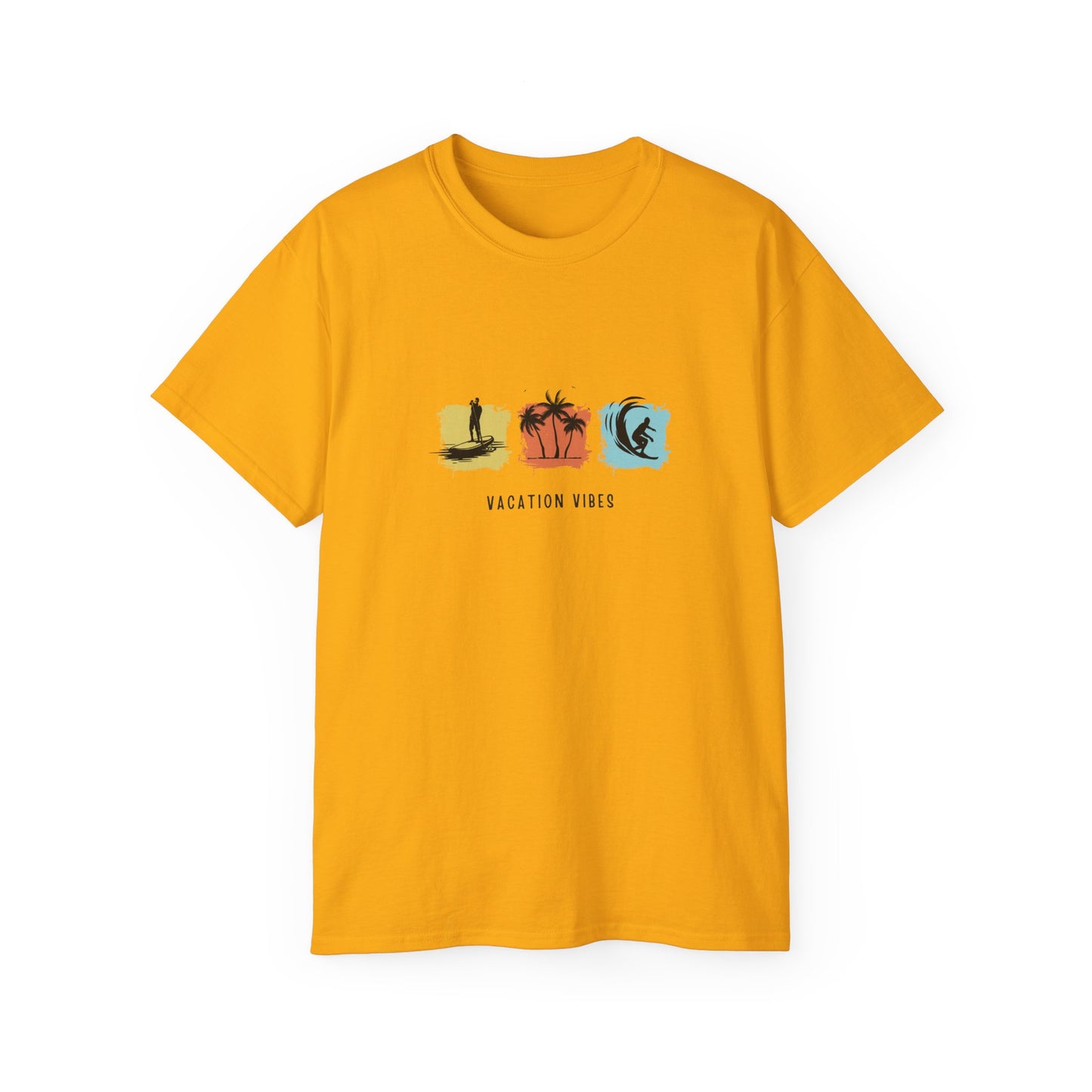 Vacation Vibes Printed T-Shirt – Summer Style for Every Adventure