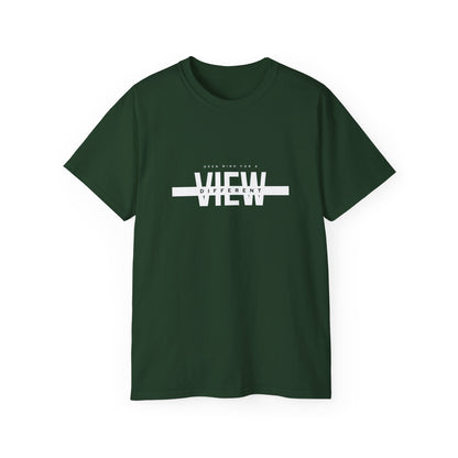 Open Mind for a View Different" Inspirational Printed T-Shirt