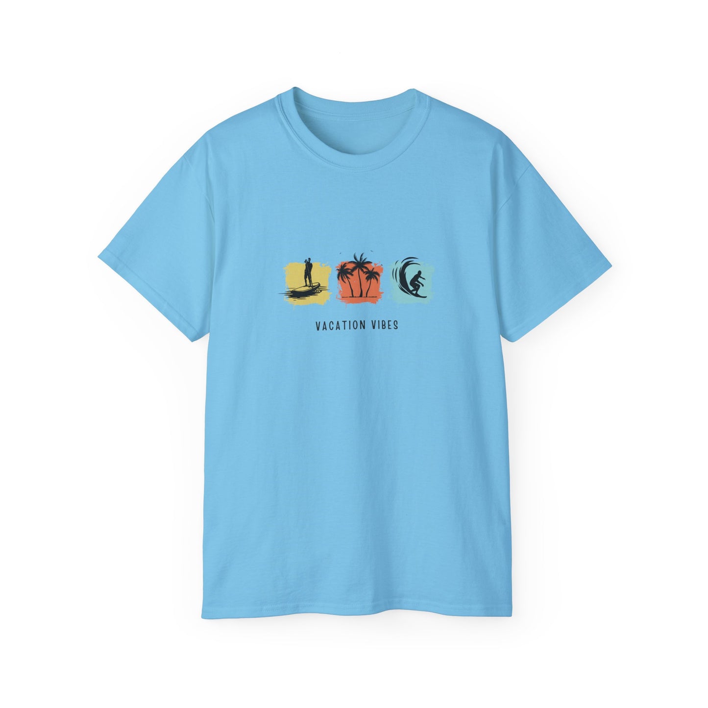 Vacation Vibes Printed T-Shirt – Summer Style for Every Adventure