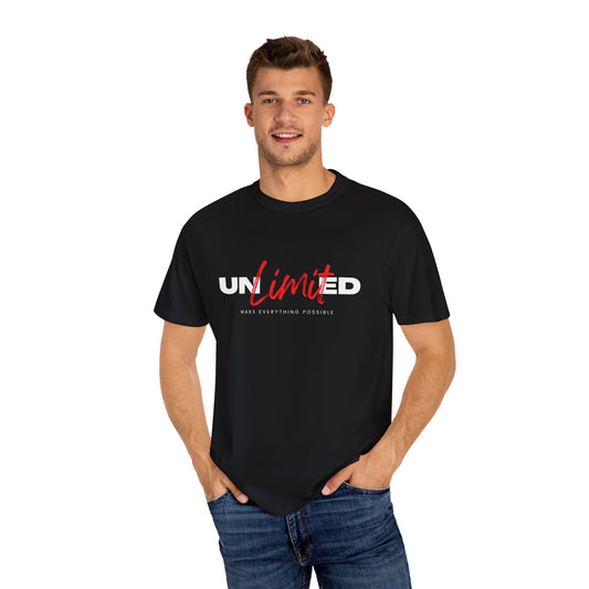 Unlimited Graphic Printed T-Shirt - Make Everthing Possible