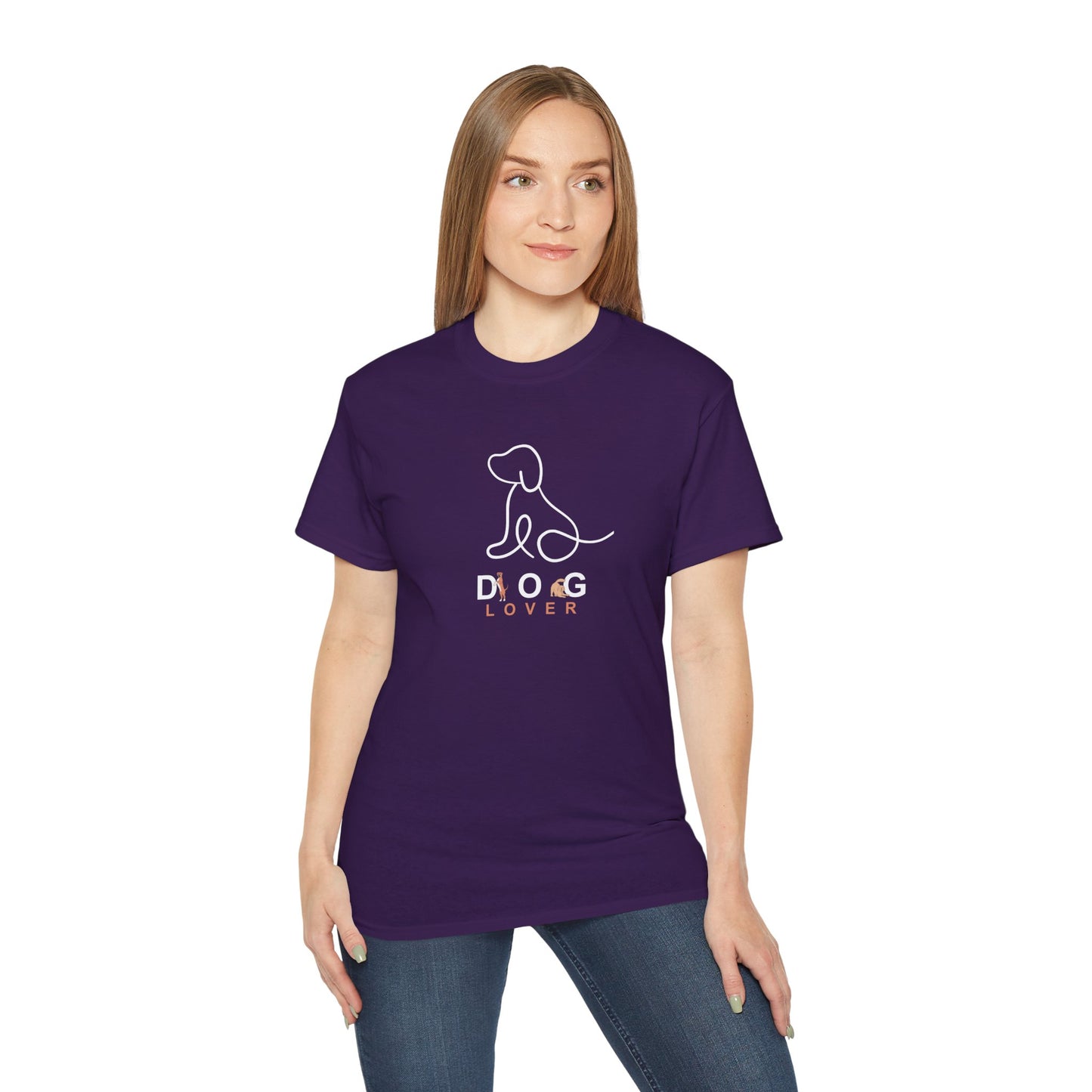 Dog Lovers Printed T-Shirt – Show Your Pup Passion in Style!