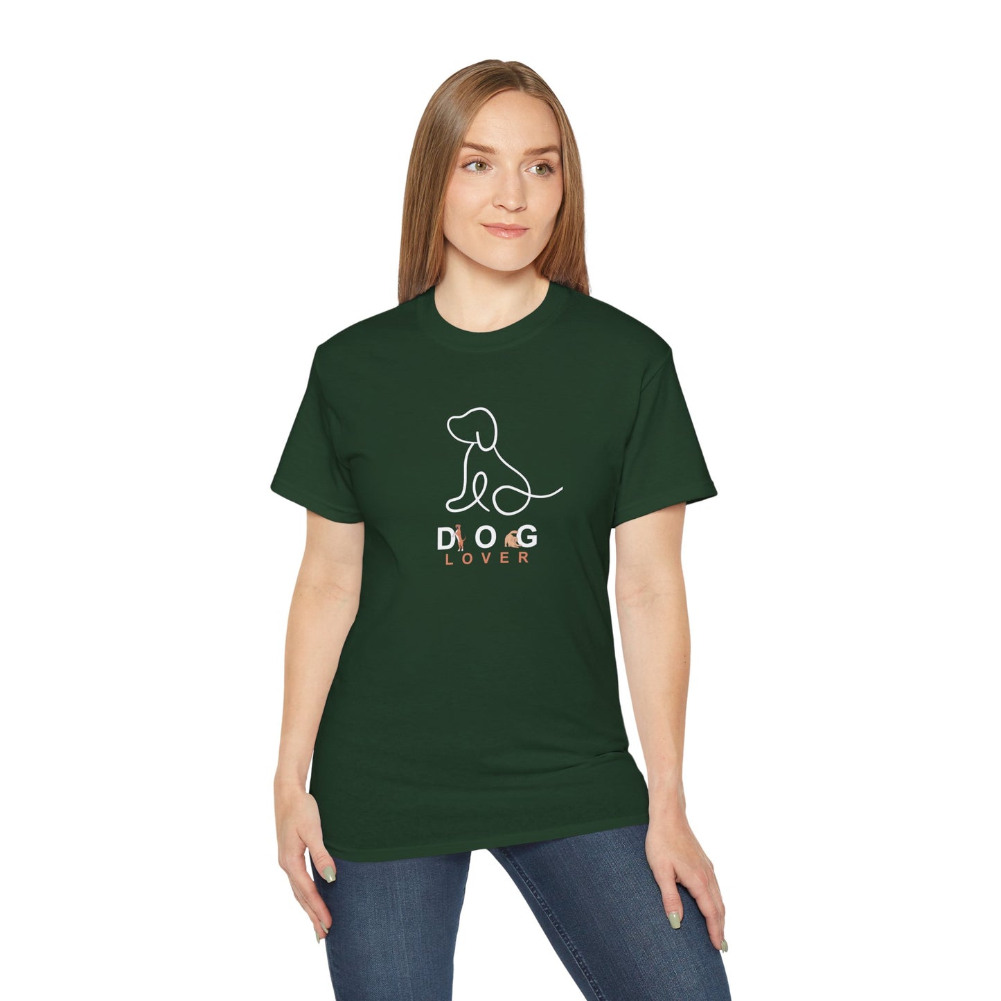 Dog Lovers Printed T-Shirt – Show Your Pup Passion in Style!