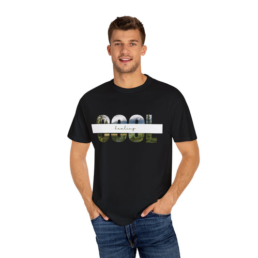 "Cool Healing" Comfort-Fit Printed T-Shirt For Him