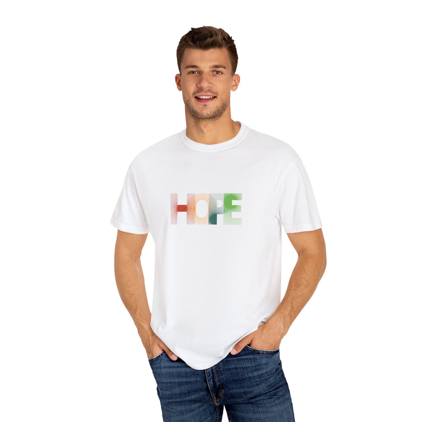 “HOPE” Printed T-Shirt – Motivational Graphic Tee for Everyday Inspiration