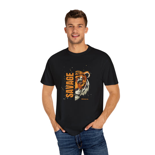 Bold "Savage" Printed T-Shirt – Unleash Your Inner Power