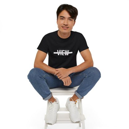Open Mind for a View Different" Inspirational Printed T-Shirt