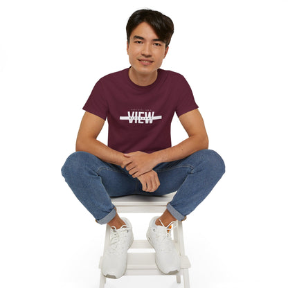 Open Mind for a View Different" Inspirational Printed T-Shirt