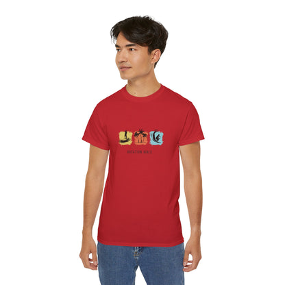 Vacation Vibes Printed T-Shirt – Summer Style for Every Adventure