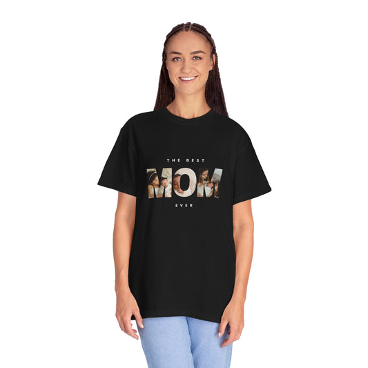 "The Best Mom Ever" Printed T-Shirt – A Heartfelt Gift for Super Moms