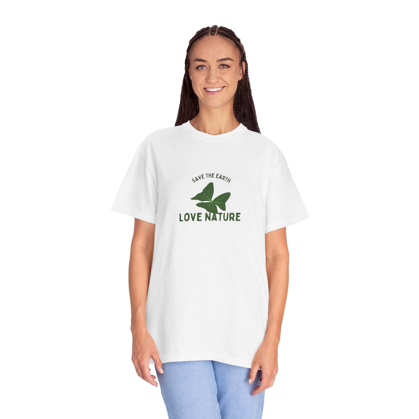 "Love Nature" Eco-Inspired Printed T-Shirt For Her