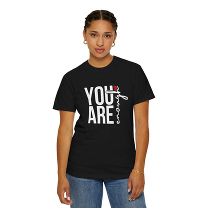 You Are Enough Printed T-Shirt – Empower Your Style