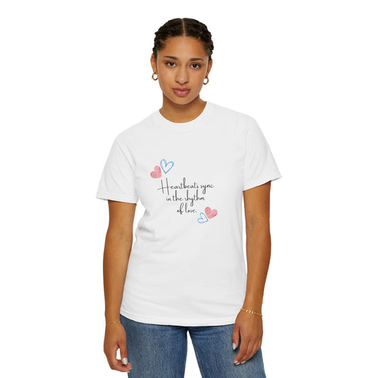 "Heartbeats" Pulse-Inspired Printed T-Shirt