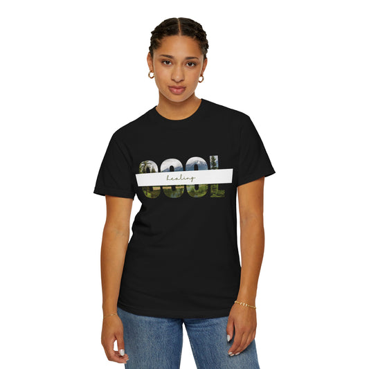 "Cool Healing" Comfort-Fit Printed T-Shirt For Her