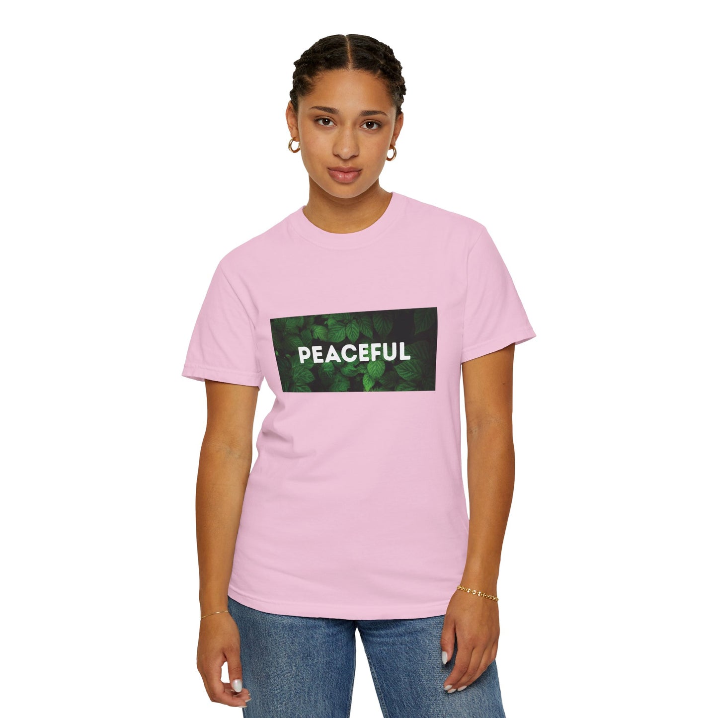Peaceful Printed T-Shirt – Calm Vibes, Bold Style