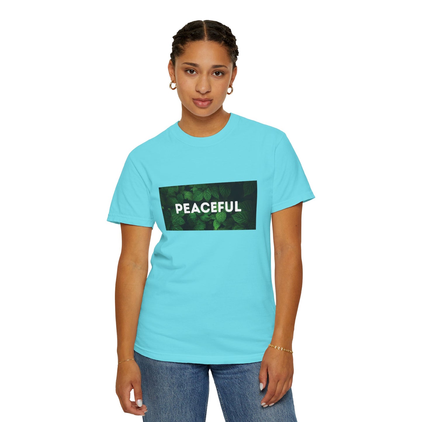 Peaceful Printed T-Shirt – Calm Vibes, Bold Style