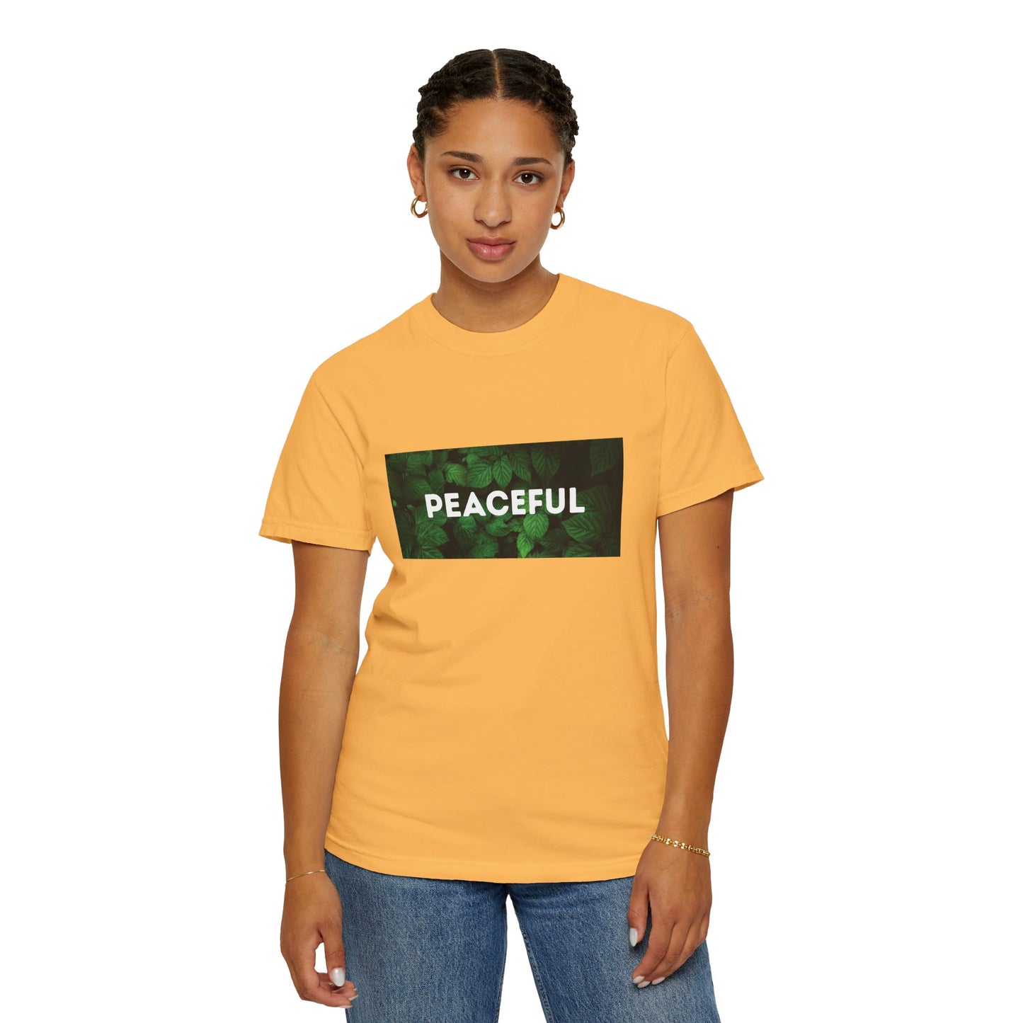Peaceful Printed T-Shirt – Calm Vibes, Bold Style