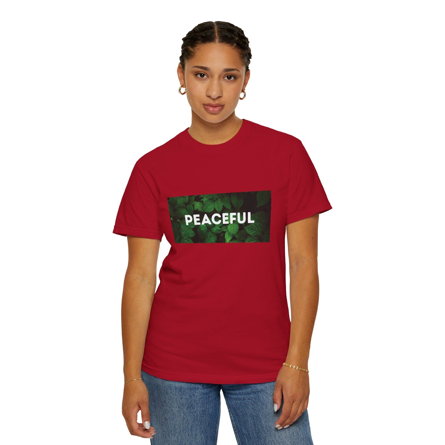 Peaceful Printed T-Shirt – Calm Vibes, Bold Style