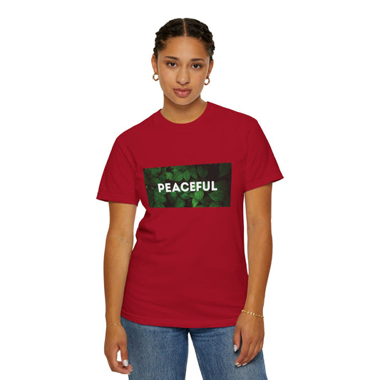 Peaceful Printed T-Shirt – Calm Vibes, Bold Style