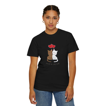 "Love in the Air" Romantic Printed T-Shirt – Feel the Vibes of Love