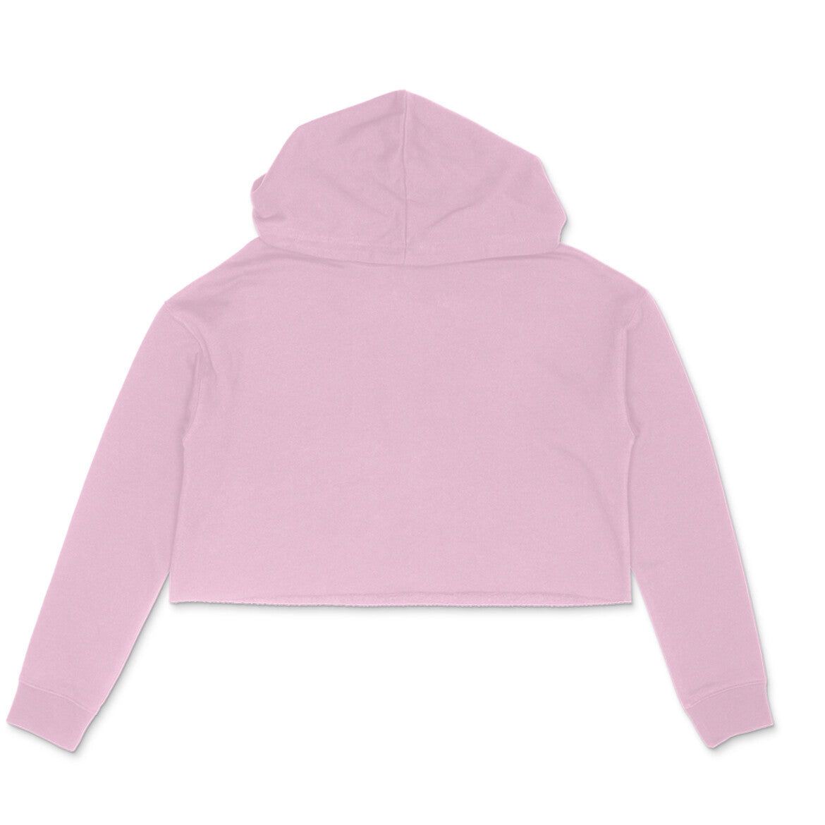 Plain Crop Top Hoodies